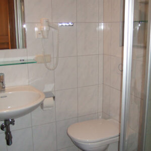 Doppelzimmer Dusche